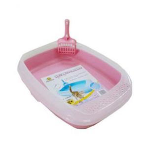 NutraPet Cat Toilet Little Cat Litter Box - Pink (46 x 36.6 x 11 cm)