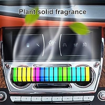 StarFire Air Freshener Decorative Long-lasting Use with LED Light Car Solid Perfume Diffuser for ATV Lightinthebox