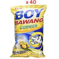 Ksk Garlic Boy Bawang Corn - 100 Gm Pack Of 40 (UAE Delivery Only)