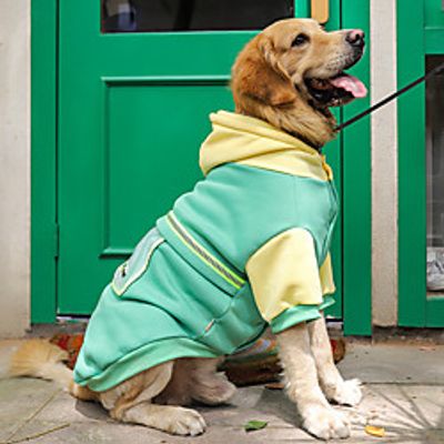 Dog Cat Hooded Shirts Patterned Animal Adorable Cute Dailywear Casual / Daily Dog Clothes Puppy Clothes Dog Outfits Soft Blue Costume for Girl and Boy Dog Polyester XL miniinthebox