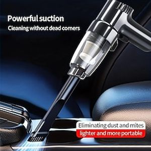 Car Mounted Vacuum Cleaner Super Strong High-power High Suction Dry And Wet Dual-purpose Sedan Small Mini Handheld Multifunctional Portable Lightinthebox