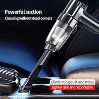 Car Mounted Vacuum Cleaner Super Strong High-power High Suction Dry And Wet Dual-purpose Sedan Small Mini Handheld Multifunctional Portable Lightinthebox - thumbnail