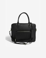 Stackers Laptop Bag Black Saffiano