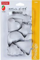 Prestige Biscuit Cutters, 6 Pieces, Silver, PR5686