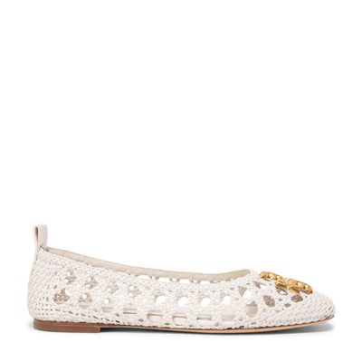 Eleanor woven ballet flats