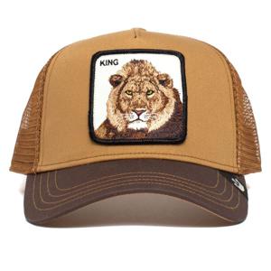 Goorin Bros The King Lion Unisex Trucker Cap - Whiskey