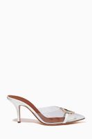 x Ounass Missy 70 Mules in PVC x Ounass Missy 70 Mules in PVC