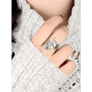 Women's Rings Vintage Outdoor Feather Ring miniinthebox