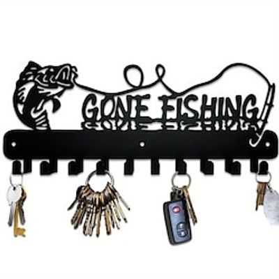 Cute Fish Key Storage Rack With Hooks, Stable Key Metal Holder For Coats, Hats, Clothes, Household Space Saving Storage Organizer For Bedroom, Bathroom, Office, Entryway, Hallway, Home, Wall Decor, Ae Lightinthebox Cute Fish Key Storage Rack With Hooks, Stable Key Metal Holder For Coats, Hats, Clothes, Household Space Saving Storage Organizer For Bedroom, Bathroom, Office, Entryway, Hallway, Home, Wall Decor, Ae Lightinthebox