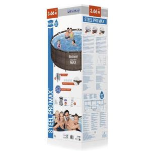 Bestway Steel Promax Deluxe Pool set 366X100Cm - 56709