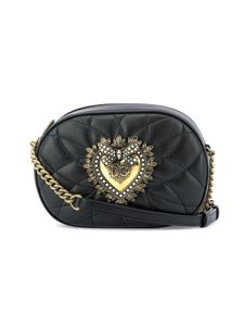 Black Leather Shoulder Bag