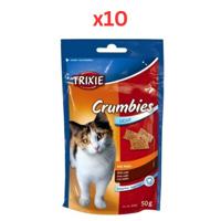 Trixie Crumbies with Malt Cat Treats 50G (Pack of 10)
