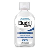 Eludril White Daily Mouthwash Stain Protection 500ml