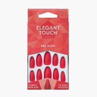 Elegant Touch Polish Coated Stick-On Nails - Set of 24