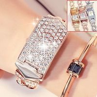 (Excluding Bracelets)Women Quartz Watch Luxury Fashion Business Wristwatch Waterproof Decoration Alloy Watch miniinthebox - thumbnail
