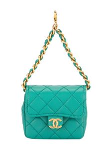 Chanel Pre-Owned 1989 mini pouch - Blue