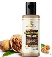 Khadi Organique Walnut Cleanser (SLS & Paraben free) 210ml