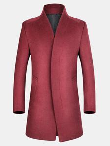 Wool Business Casual Overcoat