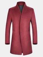 Wool Business Casual Overcoat - thumbnail