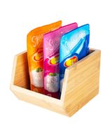 Little Storage Bamboo Stackable Organizer Small