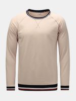 Mens Warm Thick Long Sleeve Casual Cotton T-shirt