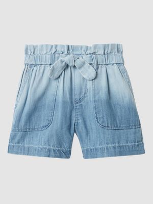 Toddler Ombre Pull-On Denim Shorts with Washwell™ Toddler Ombre Pull-On Denim Shorts with Washwell™