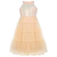 Girls Halter Neck Sequin Dress Sparkly Formal Party Prom Pageant Graduation Tulle Dresses Size 5-12 Lightinthebox