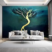 Cool Wallpapers Wall Mural Tree Life Wallpaper Wall Sticker Covering Print Adhesive Required 3D Effect Canvas Home Décor Lightinthebox