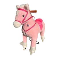 Megastar Gallop 'n' Play: Action-Packed Mechanical Horse Riding Toy for Kids 4-12 Years - Pink