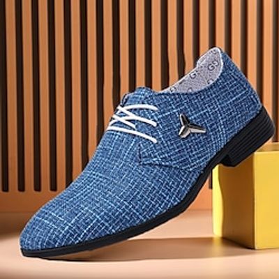 Men's Oxfords Retro Formal Shoes Walking Casual Daily Leather Comfortable Booties Ankle Boots Loafer Silver Blue Spring Fall Lightinthebox Men's Oxfords Retro Formal Shoes Walking Casual Daily Leather Comfortable Booties Ankle Boots Loafer Silver Blue Spring Fall Lightinthebox