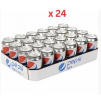 Pepsi Diet Carbonated Drinks Can 330 ml x 24 Carton