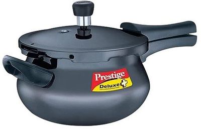 Prestige MPD20143 Aluminum Delux Plus Handi Hard Anodised 5L-(Black)-(MPD20143)