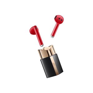 Huawei Freebuds | Wireless Noise Cancelation Ear Buds | Bluetooth Headphone | Lipstick Red Color