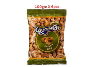 Crunchos Cashew 100gm - Carton of 6 Packs (UAE Delivery Only)