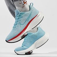 Men's Sneakers Running Shoes Cushioning Breathable Light Soft Running Jogging Carbon Plate Tulle Spring Fall Black White Blue Lightinthebox - thumbnail