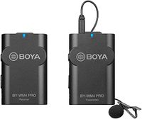 Boya By-Wm4 Pro K1 Portable 2.4G Wireless Microphone System(One Transmitters + One Receiver) With Hard Case For Dslr Camera Camcorder Smartphone Pc Tablet Sound Audio Recording Interview, B0828KZVN2