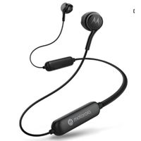 Motorola Bluetooth Sport Neckband SP110 in-Ear Wireless Headphones with Mic- Black