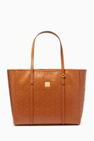 Medium Toni Shopper in MCM Monogram Leather - thumbnail