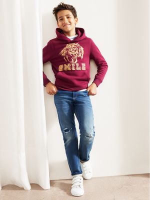 Kids Slim Pull-On Jeans  With Washwell&#153