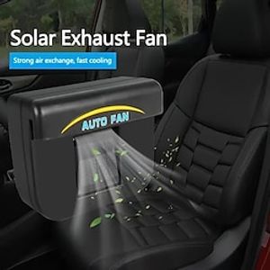 Solar Exhaust Fan Special Exhaust Fan For Car Car Radiator TV Products Can Be Used For Car Heat Dissipation And Fresh Air Lightinthebox