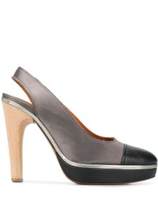 LANVIN Pre-Owned 2009's two-tone pumps - Grey