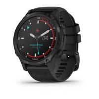 Garmin Descent Mk2S 43mm Carbon Grey DLC with Black Silicone Band