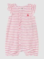 Baby Stripe Ruffle Shorty One-Piece - thumbnail