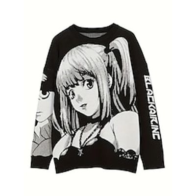 Hoodie Sweater Anime Graphic Top For Men's Women's Unisex Adults' 3D Print 100% Polyester Party Casual Daily Lightinthebox Hoodie Sweater Anime Graphic Top For Men's Women's Unisex Adults' 3D Print 100% Polyester Party Casual Daily Lightinthebox
