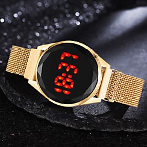 Women's Quartz Watches Digital Quartz Stylish Sparkle LED Light miniinthebox
