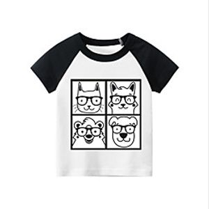 [18m-9y]boys cartoon print short sleeve t-shirt Lightinthebox