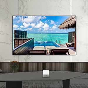 Projector Simple Curtain Anti-light Screen 60 inch Home Outdoor Office Portable 3D HD Projector Screen miniinthebox