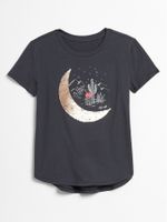 Kids Flippy Sequin Graphic T-Shirt - thumbnail