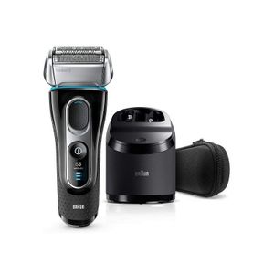 Braun Series 5 5190cc Mens Electric Foil Shaver with Clean Charge System Wet and Dry Pop Up Precision Trimmer Rechargeable and Cordless Razor-11434276