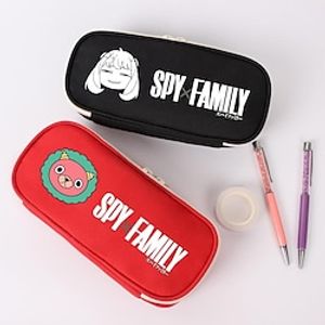 Canvas Pencil Pouch Spy x Family Spy Family Pencil Case Bag Anya Forger Anime Accessories Bag School Student Gift Kids Adults World Book Day Costumes miniinthebox